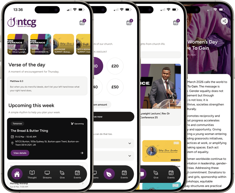 NTCG Burton app preview
