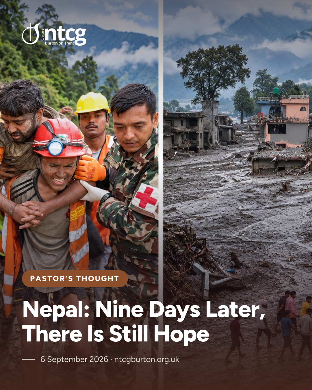 Instagram portrait card for Nepal: Nine Days Later, There Is Still Hope